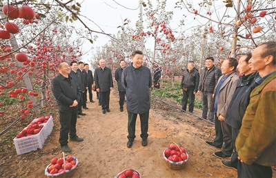 习近平在陕西延安和河南安阳考察时强调全面推进乡村振兴 为实现农业农村现代化而不懈奋斗(图1)