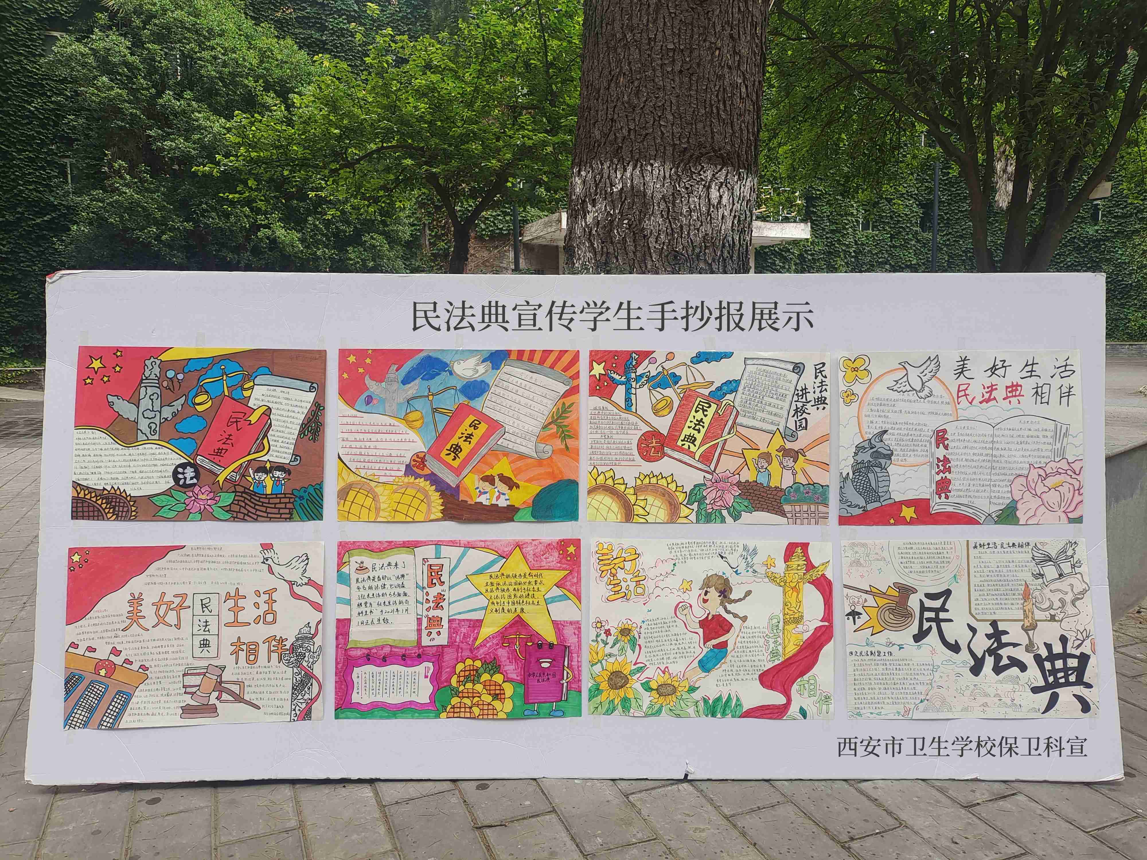我校开展民法典宣传月活动(图2)