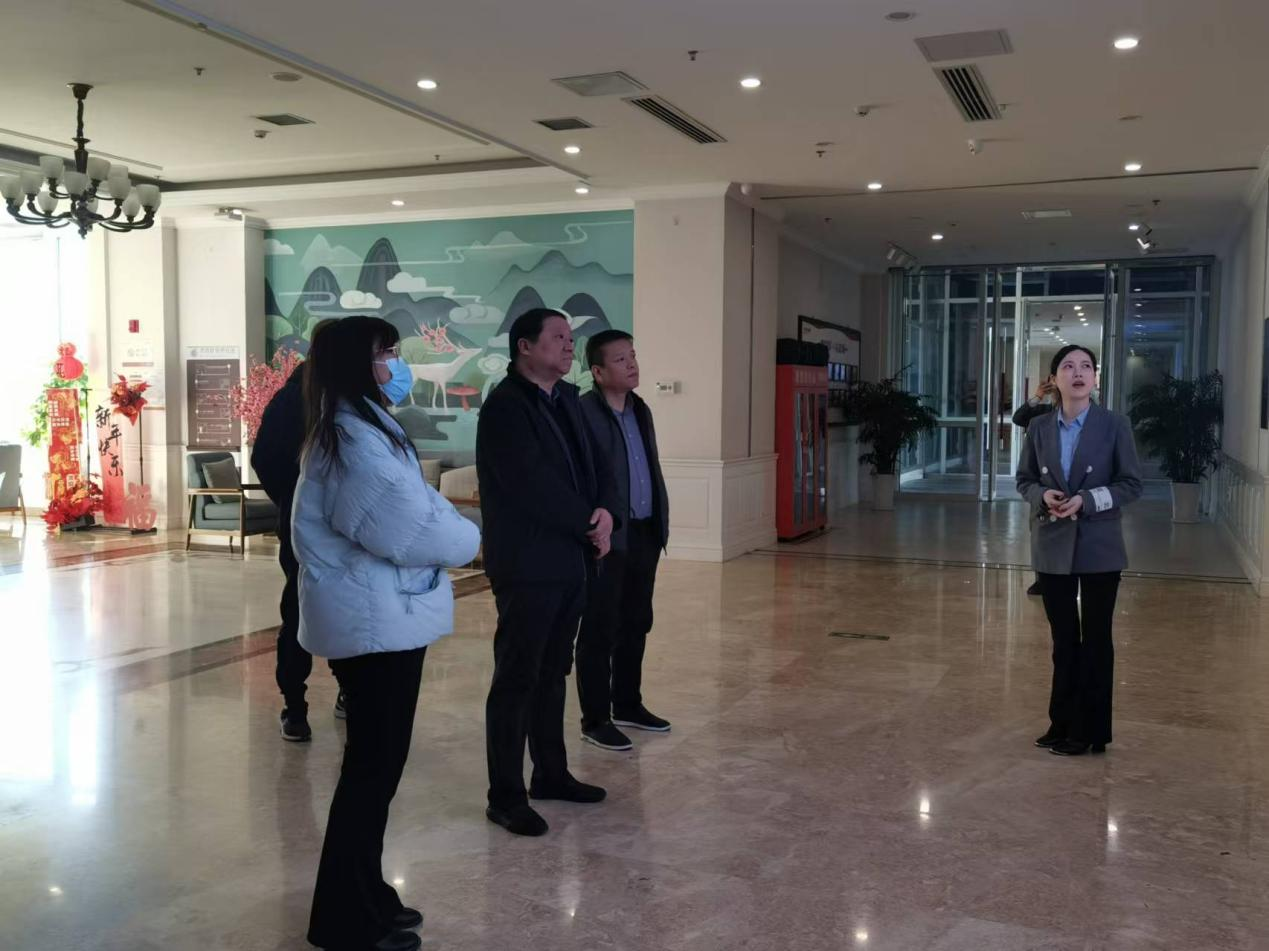 访企拓岗促就业  校企合作谋发展 ——殷继超校长、于小锋副校长一行前往白鹿溪谷国际颐养中心调研(图1)