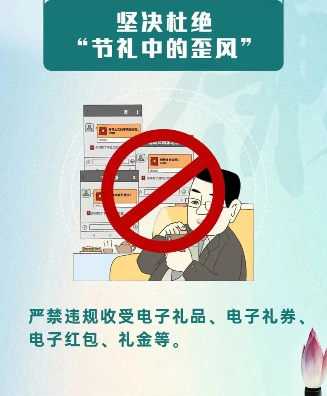 廉洁过五一，清风伴假期——西安市卫生学校2025年“五一”劳动节廉洁提醒(图2)